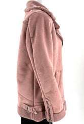Womens Size Medium Loft Pink Warm Winter Coat Jacket Great Condition - RealThreads